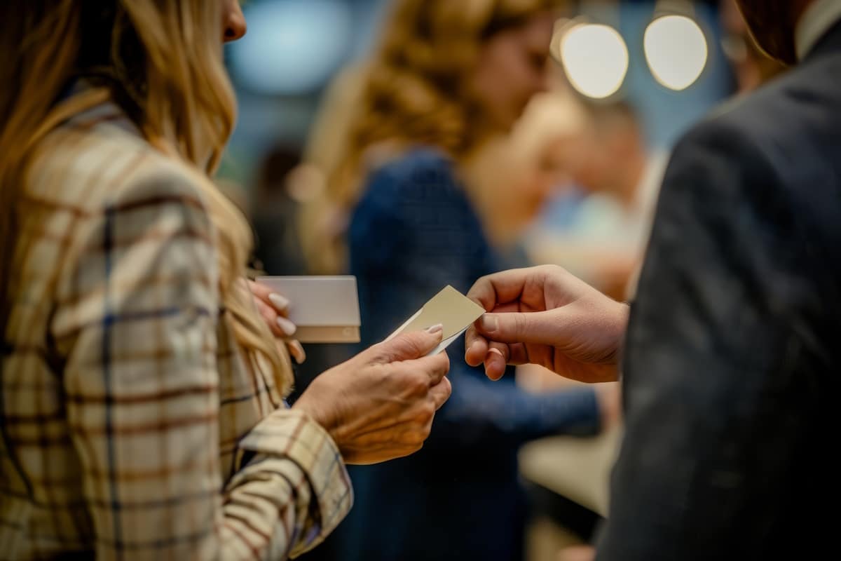 business card printing networking event